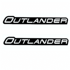 Par De Emblemas Adesivos Para-Lama Quadriciclo Can-Am Outlander - comprar online