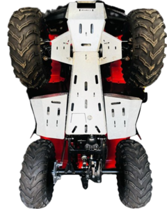 Kit De Proteção Inferior Skid Plate Para Quadriciclos Honda FourTrax - 2014 Até 2022