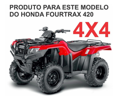 Retentor Roda Dianteira Quadriciclo Honda FourTrax 420 4x4 - 2008 Até 2013 - Equipaquadri