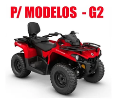 Jogo De Pastilhas Para Can-Am Outlander L - 2013 Acima (450 L /500 L /570 L /650 /800 /1000) - comprar online