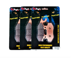 Kit Completo de Pastilhas de Freio Panther UTV Can-Am Commander 800 / 1000 - 2014 Até 2017