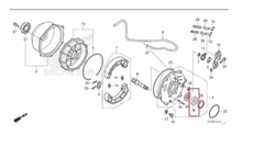 Rolamento 63/28 Traseiro Direito Quadriciclo Honda FourTrax 420 - 2014 Acima (REF: 91002KY0981) na internet