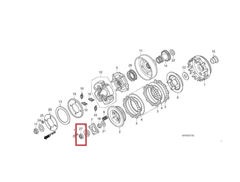 Rolamento 6003 Embreagem Quadriciclo Honda FourTrax 420 - 2008 Acima (REF: 96100600300) - comprar online