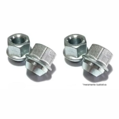 Kit 4 Porcas De Roda Duker Quadriciclo Honda FourTrax 420/350 (REF: 90314HM5A10)