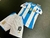 Kit Niños Argentina titular 2024 Messi 10 Copa America - LT Deportes