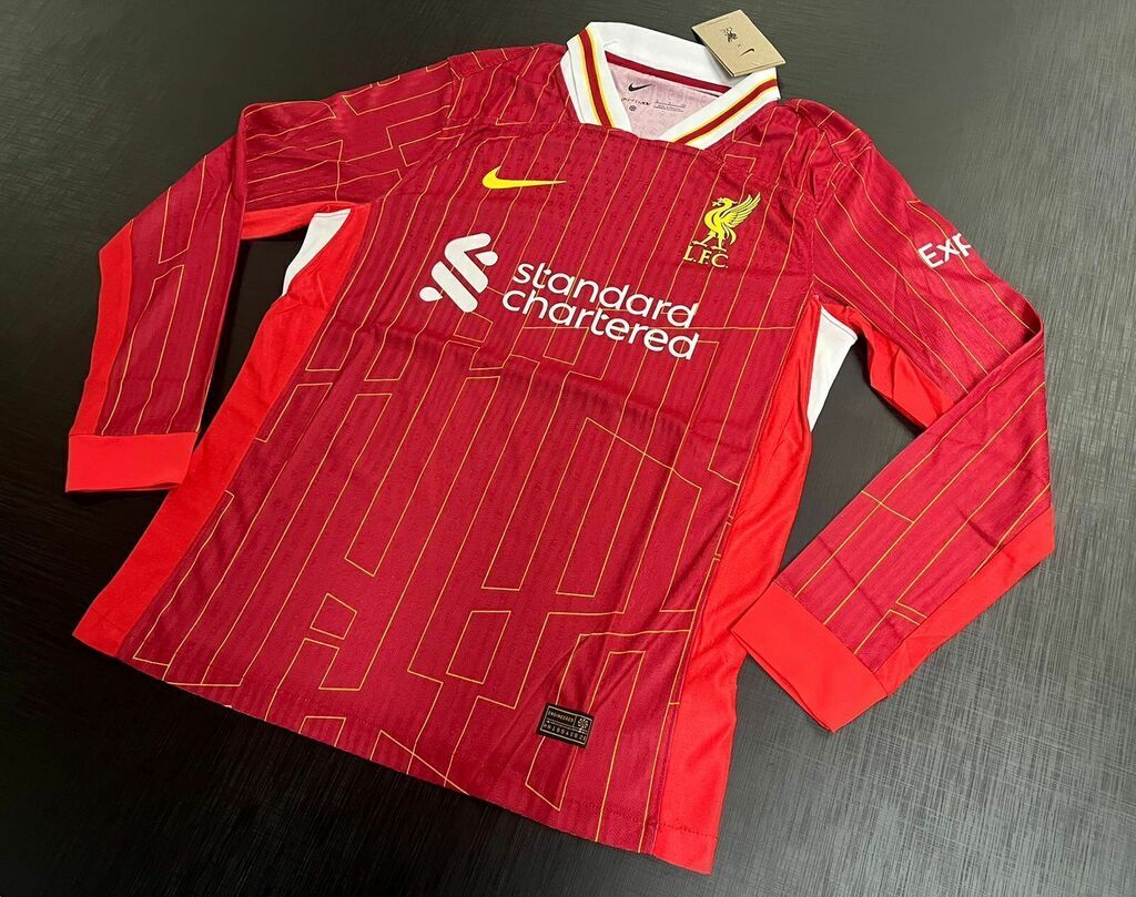 Camiseta liverpool manga larga sale