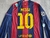 Barcelona Retro 2014/15 Titular Messi 10 UCL Manga Larga