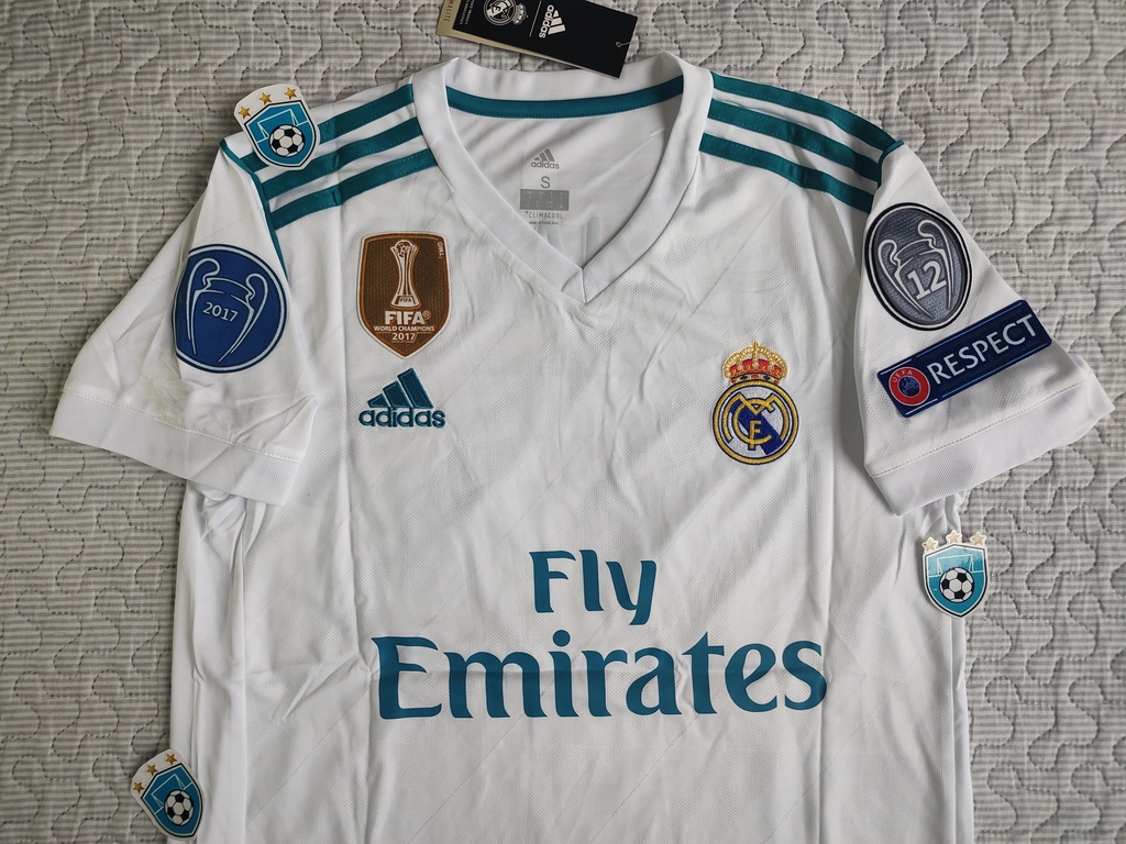 Real Madrid Retro 2017 18 titular con Ronaldo 7