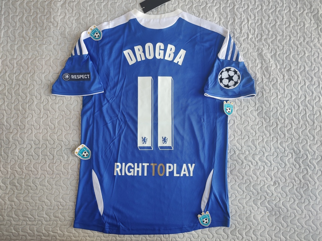 Chelsea Retro 2011 12 Titular Drogba UCL