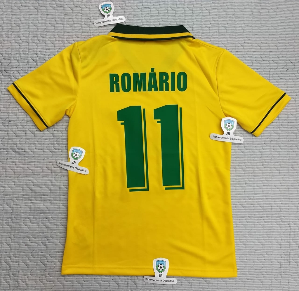 Brasil Retro Titular Romario 11 Mundial 1994