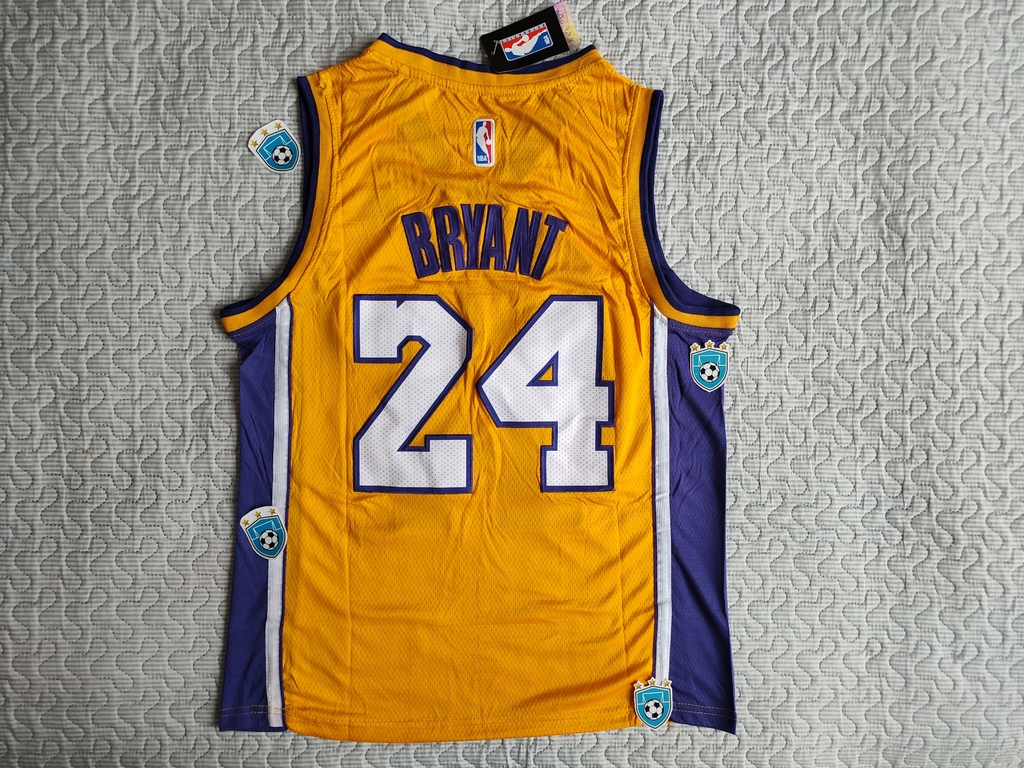 Los Angeles Lakers NBA amarilla 24 Kobe Bryant