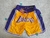Short Los Angeles Lakers NBA amarillo Retro 96/97