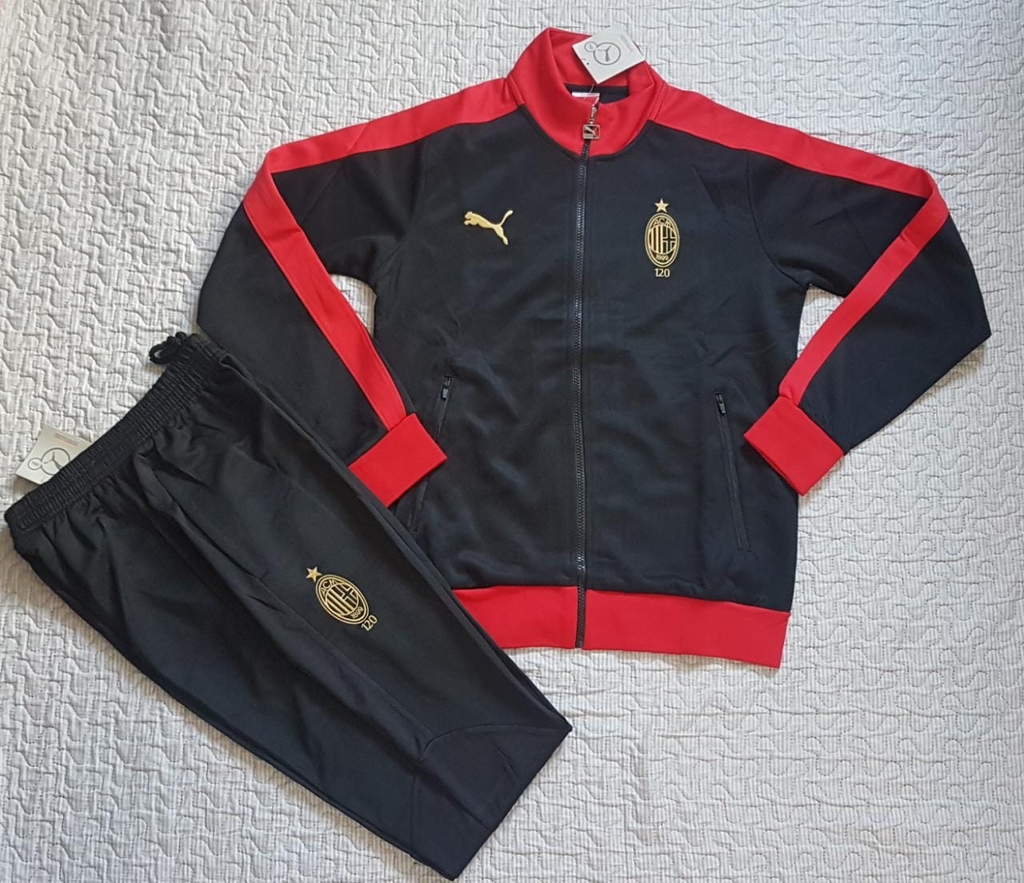 Conjunto deportivo del milan hot sale