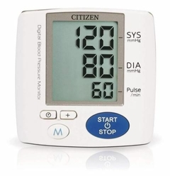 Tensiómetro digital de muñeca automático Citizen CHA-617