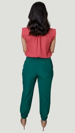 CALÇA JOGGER - VERDE BANDEIRA na internet