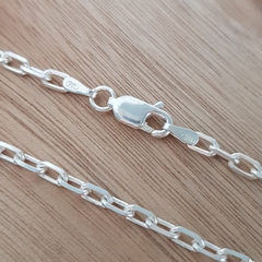 Imagen de Pulsera Hombre Forcet 22cm Cierre Mosquetón Plata 925