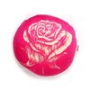 Almohadón gamuza redondo rosa - Últimos disponibles