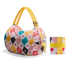 Bolso Plegable Grande - Cartas