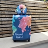Kit De Viaje: Funda Valija 23 kg + Almohada Cuello Cervical - Mapa Connect - comprar online