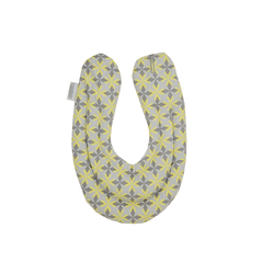 Cuello Cervical Térmico Con Semillas - Geométrico Amarillo