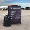 Kit De Viaje: Funda Cubre Valija 23kg + Mochila Plegable - Aeropuerto