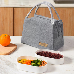 Lunchera Térmica Bolso Impermeable - Gris en internet