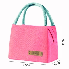 Lunchera Térmica Bolso Impermeable - Rosa - comprar online