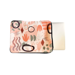 Funda para Notebook 15,6 " - Flores y Circulos