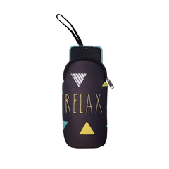 Funda Porta Celular Con Cierre Simil Neopren - Relax