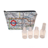 Set Neceser De Viaje + 4 Envases Para Rellenar - Subte