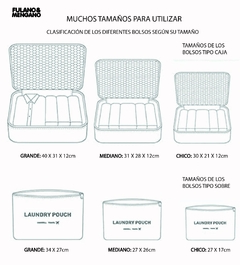 Organizador de Valija Set x6 Estuches - Turquesa en internet