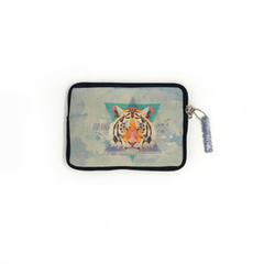 Funda ipad/tablet 10 pulgadas - Gamuza - Tigre - Últimos disponibles