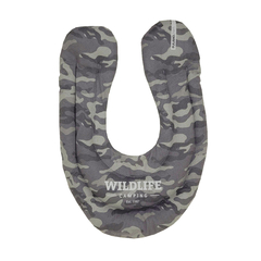 Cuello Cervical Térmico Con Semillas - Camuflado Gris