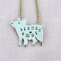 Collar Cerdo Siento Am♡r