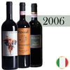 KIT Degustação Horizontal com 3 garrafas de Brunello di Montalcino 2006