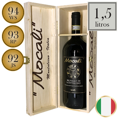 vinho tinto Mocali Brunello di Montalcino 2016 garrafa Magnum 1,5 litros