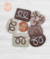SET X4 COOKIES CHOCOLATINES Cortante + Stamp - comprar online