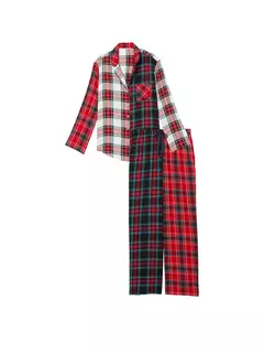 Pijama Franela Cuadrille Combinado M L Linea Signature Victoria's Secret - comprar online
