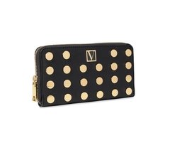Billetera negra Tachas Doradas. Linea Signature Victoria s Secret