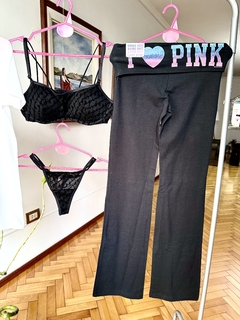 Pantalón Yoga Pant Recto I LOVE M PINK Strasses M Victoria's Secret - comprar online