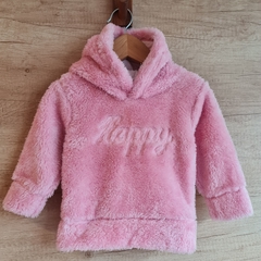 Buzo canguro rosa sale