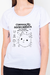 Camiseta Composição Dessa Camiseta BRANCO - Feminina