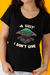 Camiseta A Shit I Don't Give PRETO - Feminina