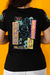 Camiseta Neon night Dragon detalhe manga e costas PRETO - Feminina - comprar online