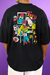 Camiseta Oversized Dandadan90's PRETO - Unissex - comprar online