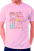 Camiseta Cards Aesthetic ROSA - Unissex