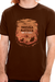 Camiseta No Worms MARROM - Unissex