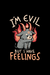 Camiseta Evil Feelings PRETO - Feminina - comprar online