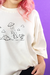 Camiseta Oversized Take Me Home OFF WHITE - Unissex - loja online