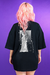 Camiseta Oversized Malenia, Blade of Miquella PRETO - Unissex